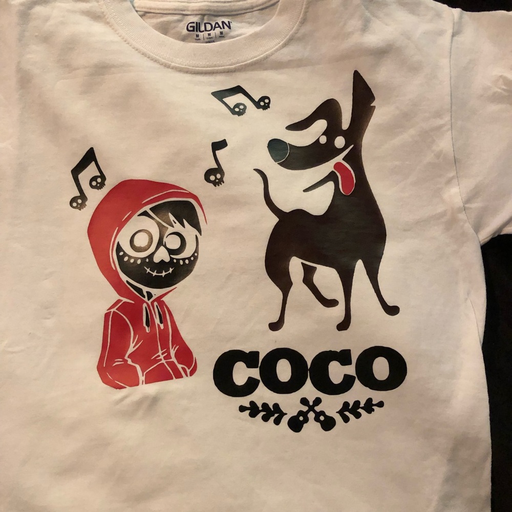 Made to order Coco and Dante shirt